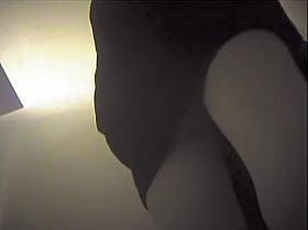 Best view on nude ass from dressing room voyeur cam