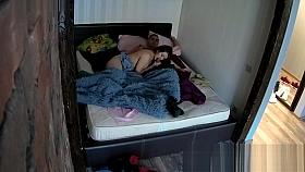 Peter fucks Sasha from behind, then she gives him a blowjob, and screams