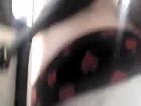 He put Four fingers on her buttocks