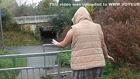 Crazy amateur flashers public masturbation and solo exhibit