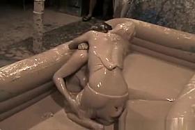 Mud Fighting At The Pub 4 Oops