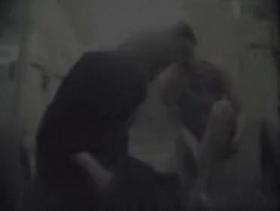 Hidden cam records naked European babes in a changing room.