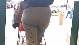 Dumpy Grey Pants Pawg BBW