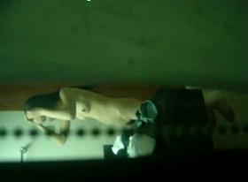 Asian girl after shower