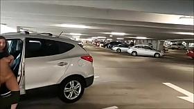 Sisters flashing in public