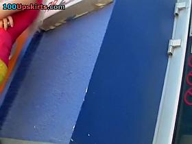 Pink panty of a girlfriend