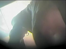 Sweet doll flashes nude clefts in dressing room video