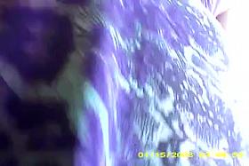 Brazilian MILF at the bus stop!