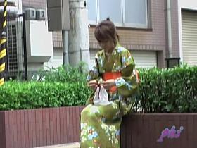 Delightful little geisha experiences great sharking affair in the public