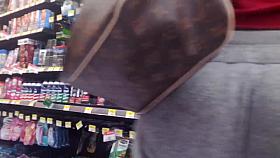 sexy milf in grey sweats