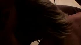 Lusty CFNM lady fucks stripper