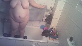 BBW GF Shower spycam