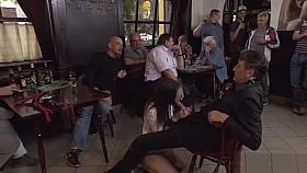 Teen gets huge dick in public