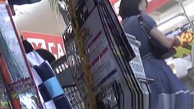 Spied on asian cutie rub