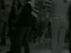 Hot candid voyeur video of a smoking denim covered ass