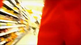 Exposing the meaty boner in the supermarket