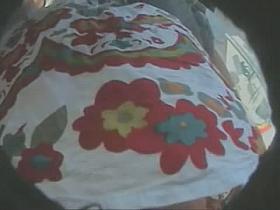 Sexy upskirt video with sexy babe in summer dress