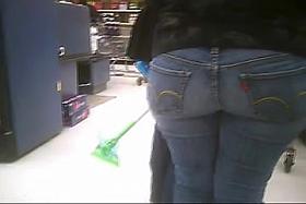 Walmart Tight Jeans Ass Booty