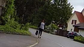 Candid - MILF Bouncing Tits