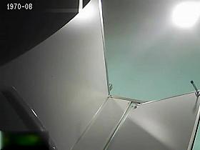 Japanese girls changing in the restroom