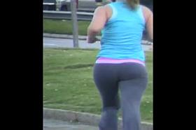 Blonde Jogger(Dat Ass Booty)