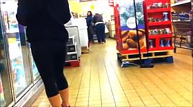 Nice ass grocery shopping