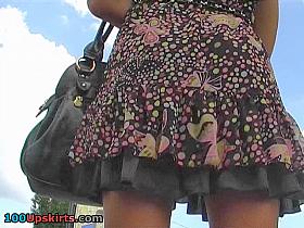 Diminutive strap up petticoat of pleasing suit