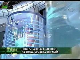 Exceptional upskirt water scene during the tv show