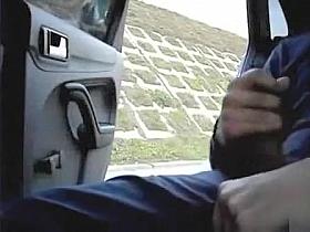 Long compilation of men jerking off and getting naked in public