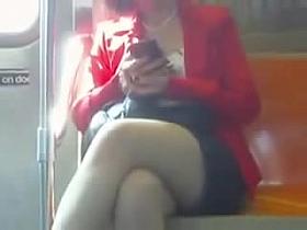 Candid Sexy Crossed Legs 21