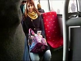 Watching bulge in public (dickflash) - 2