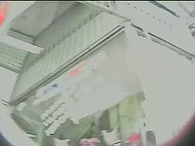 Hot up skirt shopping at the mall with sexy babes