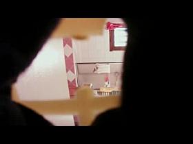 Hidden cam - Teen caught in bathroom