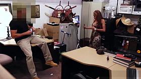 Busty Milf Customer Banged For Extra Cash