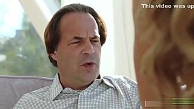 Cara Stone sucking big daddy cock on the couch