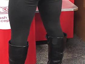 View Stunning Candid Booties Exhibit