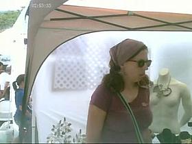 Upskirt at an Art Fair Part 3