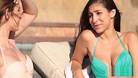 Ellena Woods and Nina North in Drowning In Her Flower