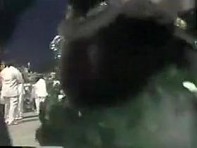 South American Carnival dancers in amazing outfits