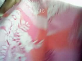 This pink skirt makes voyeur horny and interester in her ass