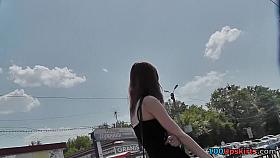 Real upskirt of a hawt playgirl