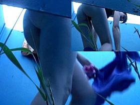 Dish changes her dress on cam