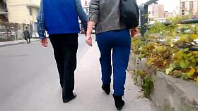 2 Blonde Milf Booty HD