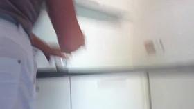 upskirt d'une cliente