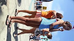 den denim shorts bangerz