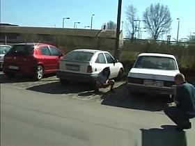 cute girls peeing in public