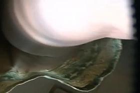 Young chick..nice ass in black thong