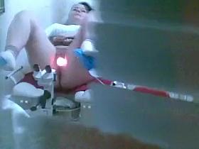 Spying on gyno exams with women