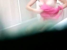 Pissing in the toilet amateur girl was absolutely nude