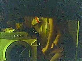 My wife aftter takingbath 2